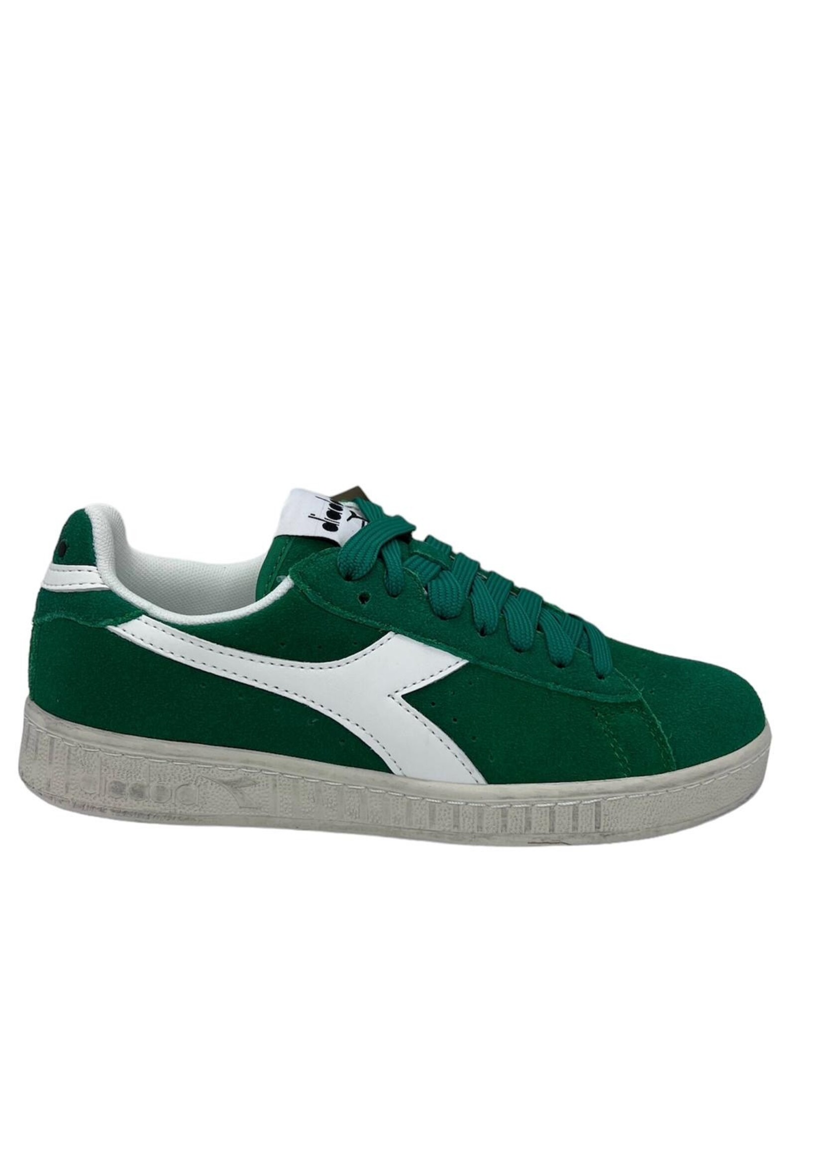 Diadora game L low suede waxed green peppermint