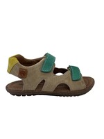 Naturino sky suede sand green yellow