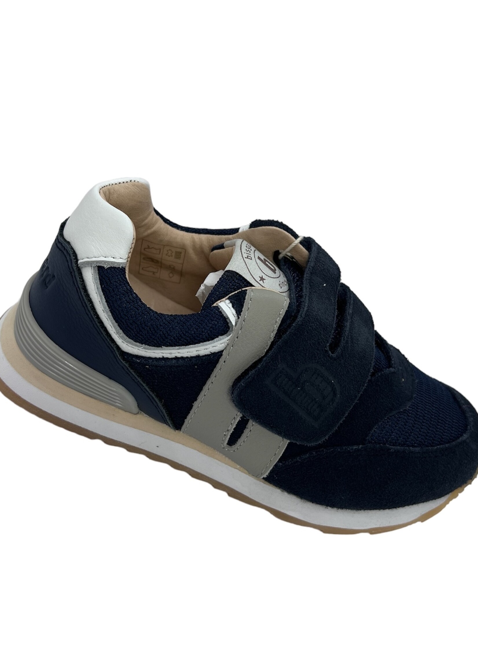 Bisgaard Winston sneaker velcro navy