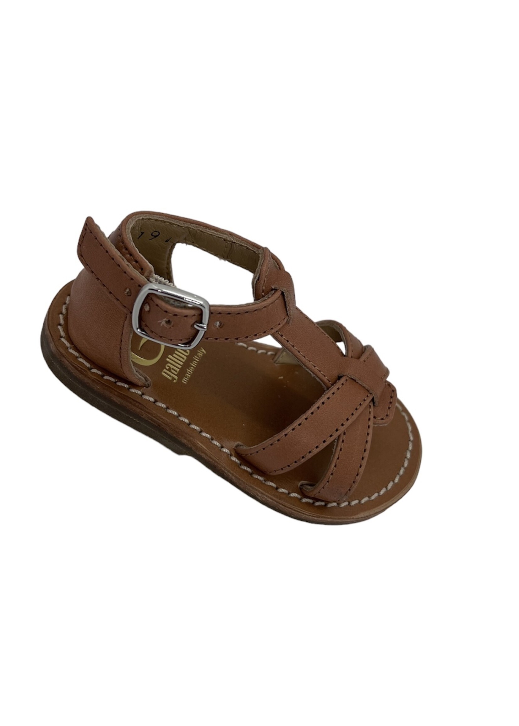 Gallucci T00412AT138502 sandaal tan / cognac