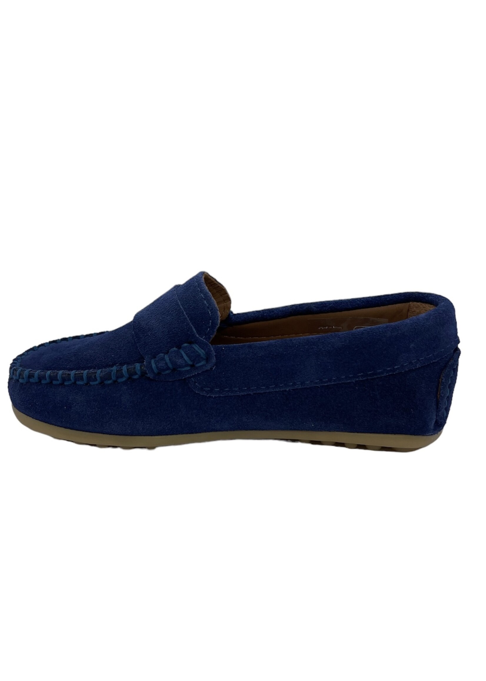 Eli 24009 mocassin velour oceano