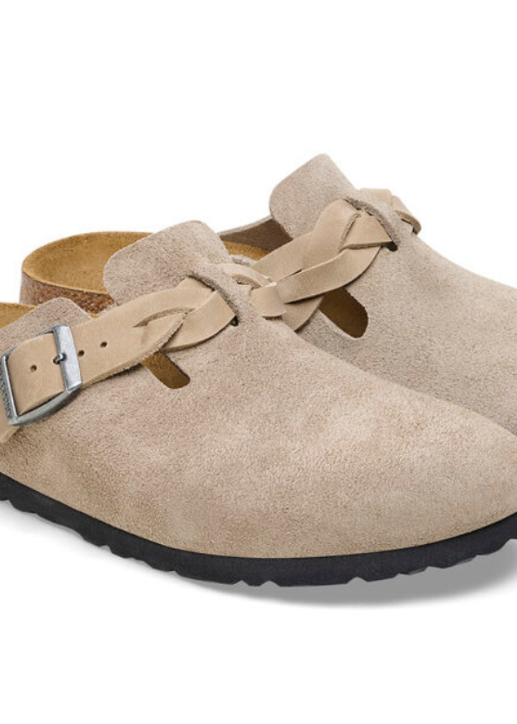 Birkenstock Bosten leve braided taupe