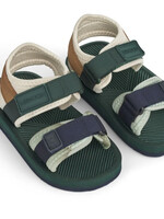 Liewood monty sandals hunter green mix