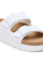 Birkenstock Arizona platform flex white veg