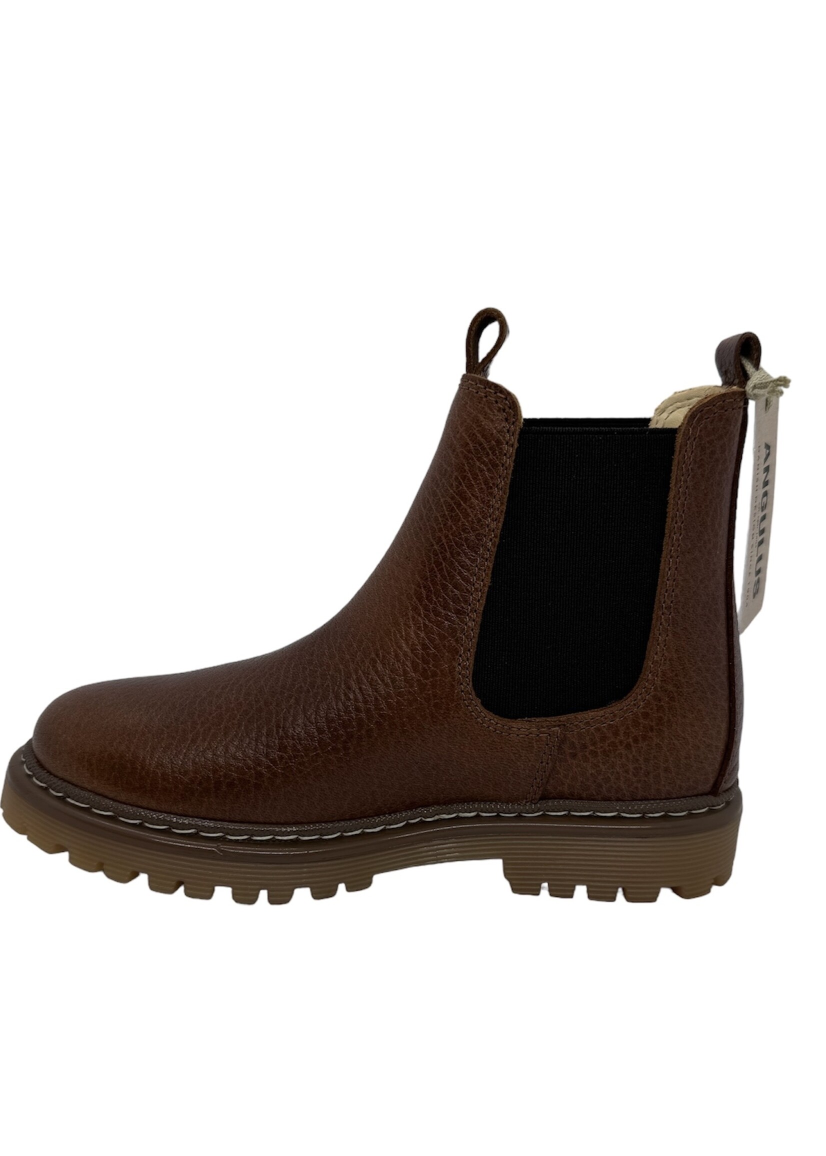 Angulus 2192-401 chunky chelsea boot medium brown
