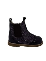 Angulus 6024-102 chelsea boot sparkling glitter aubergine