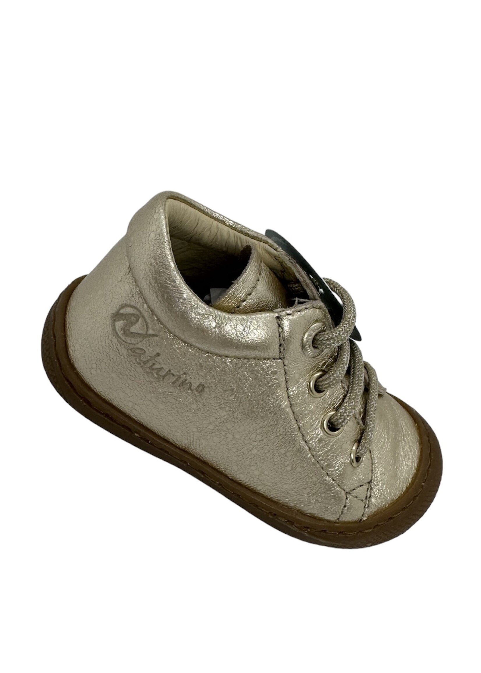 Naturino cocoon met pebbled platinum matt