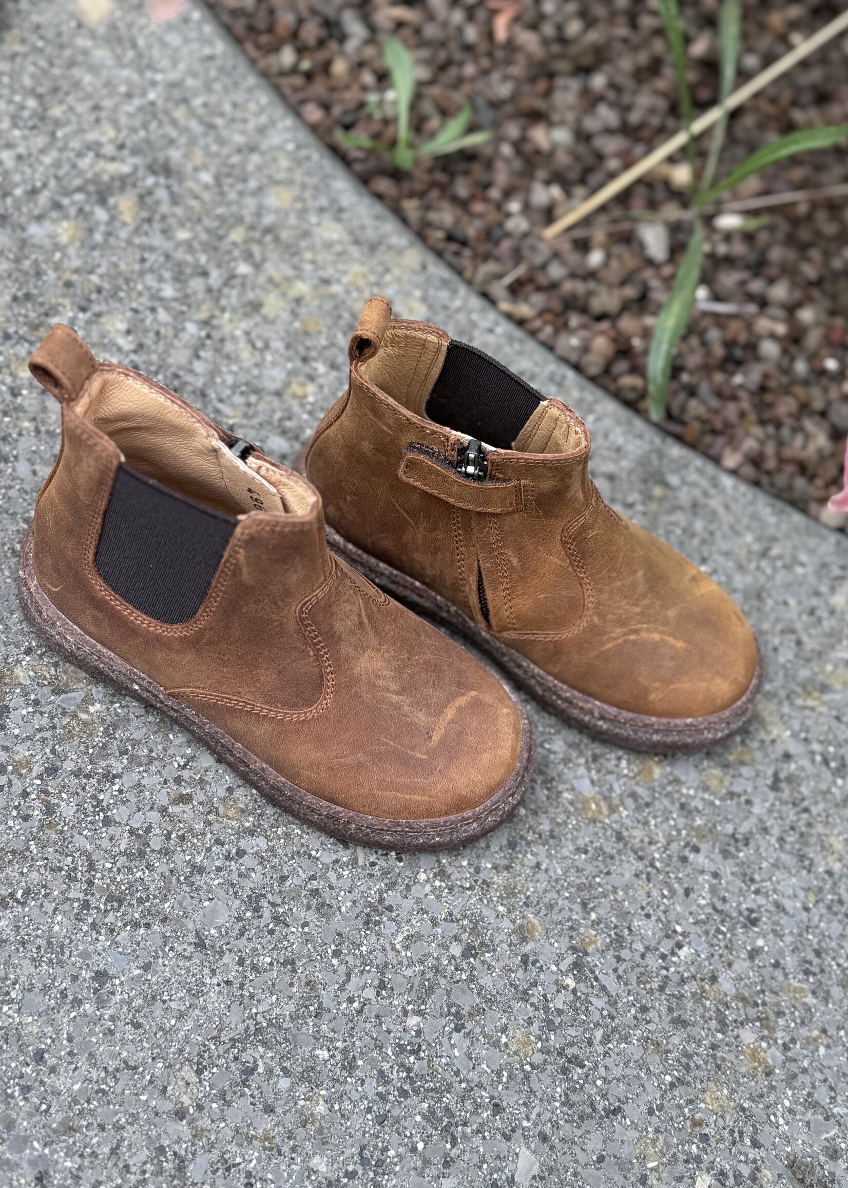 Pom d'api  trix jod zip bronco cognac