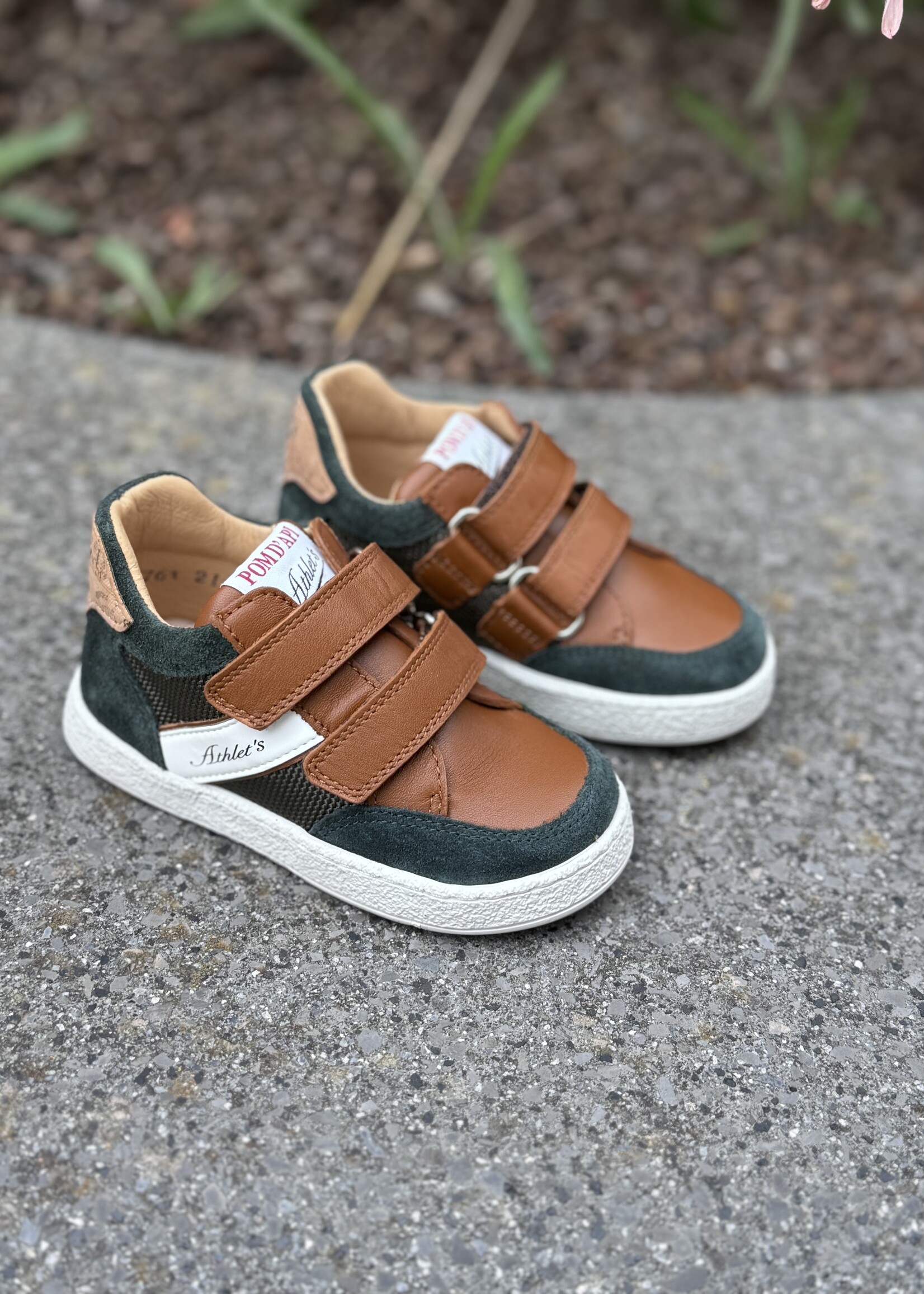 Pom d'api mousse easy racing kaki pin camel