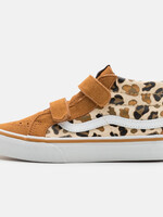 Vans SK-8 mid reissue leopard glitter brown/true white
