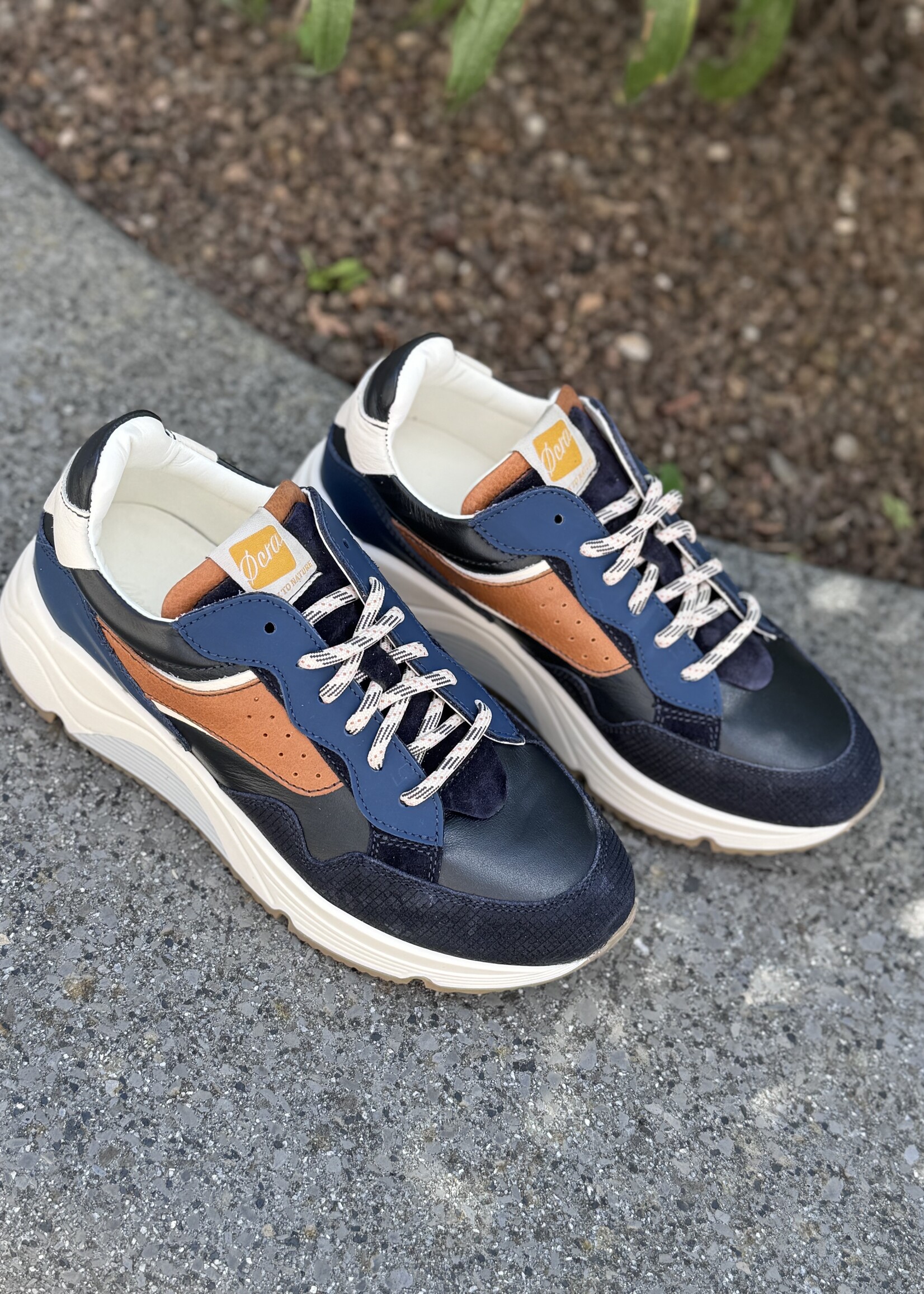 Ocra D365 sneaker deep navy