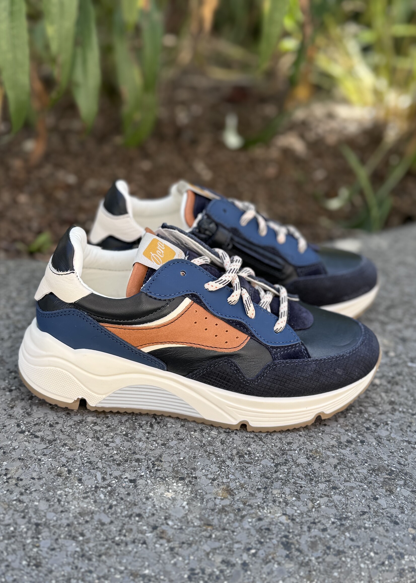 Ocra D365 sneaker deep navy
