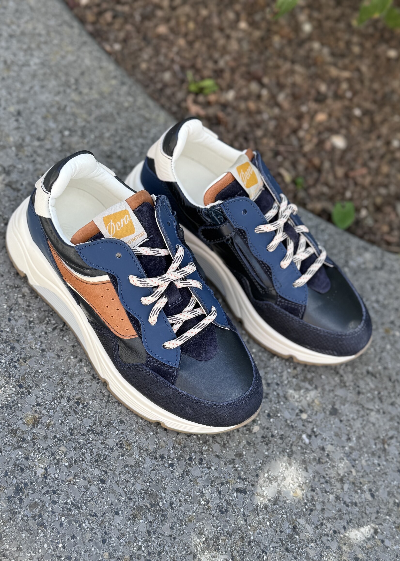 Ocra D365 sneaker deep navy