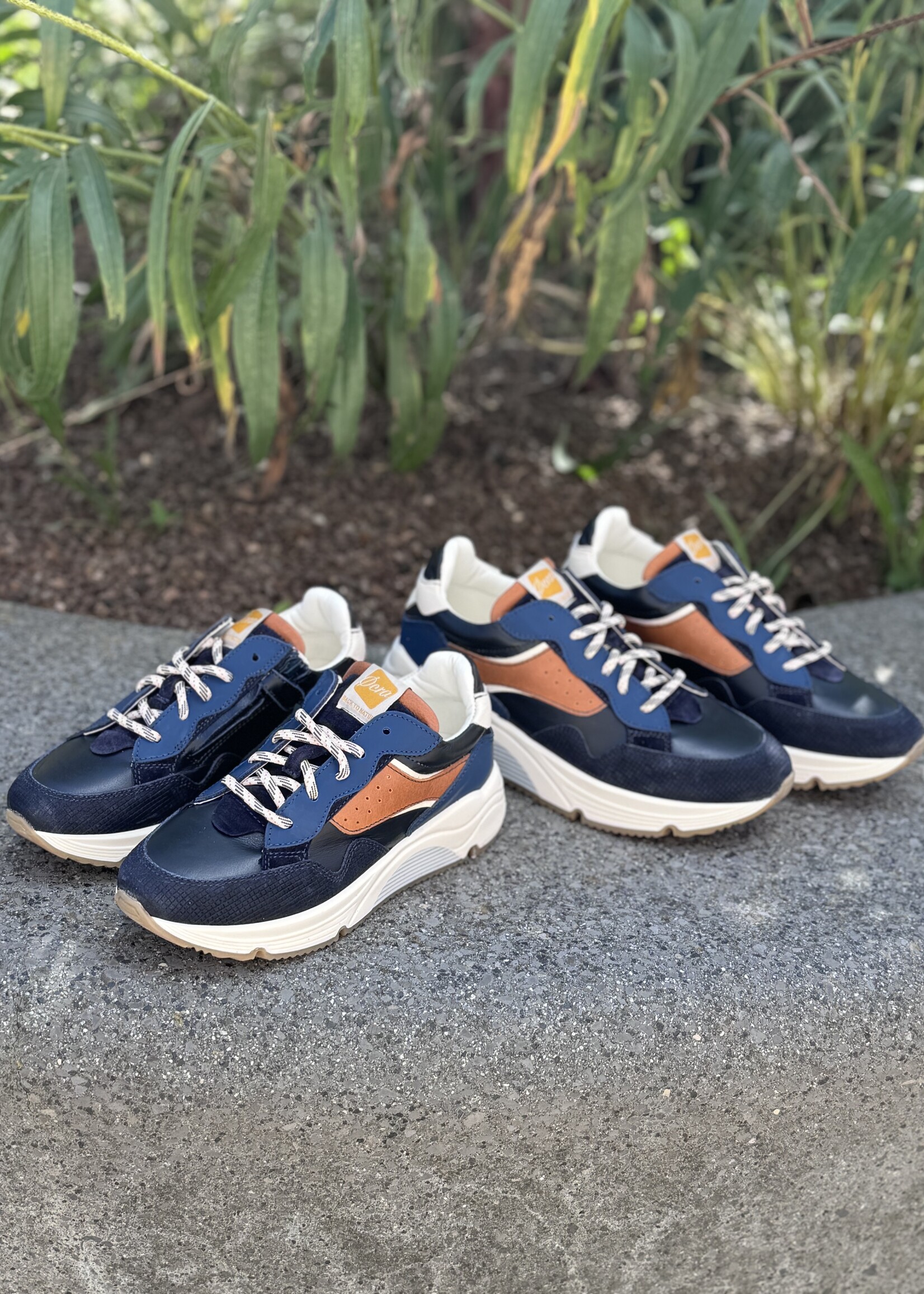Ocra D365 sneaker deep navy