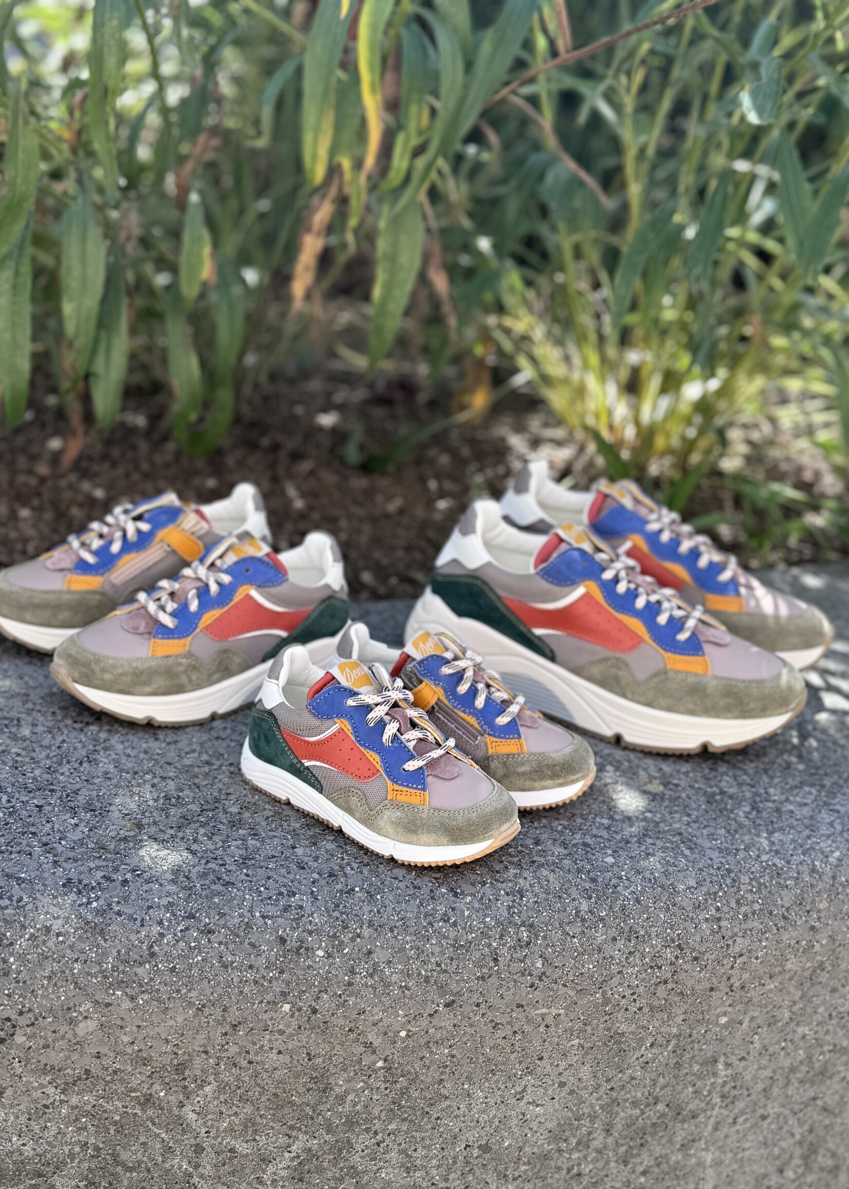Ocra D365 sneaker salvia taupe