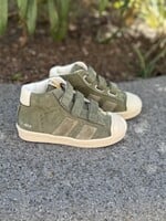 Ocra 853 sneaker velcro salvia