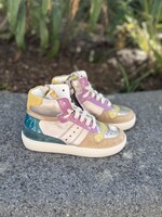 Ocra D407 hoge sneaker cappuccino cannella