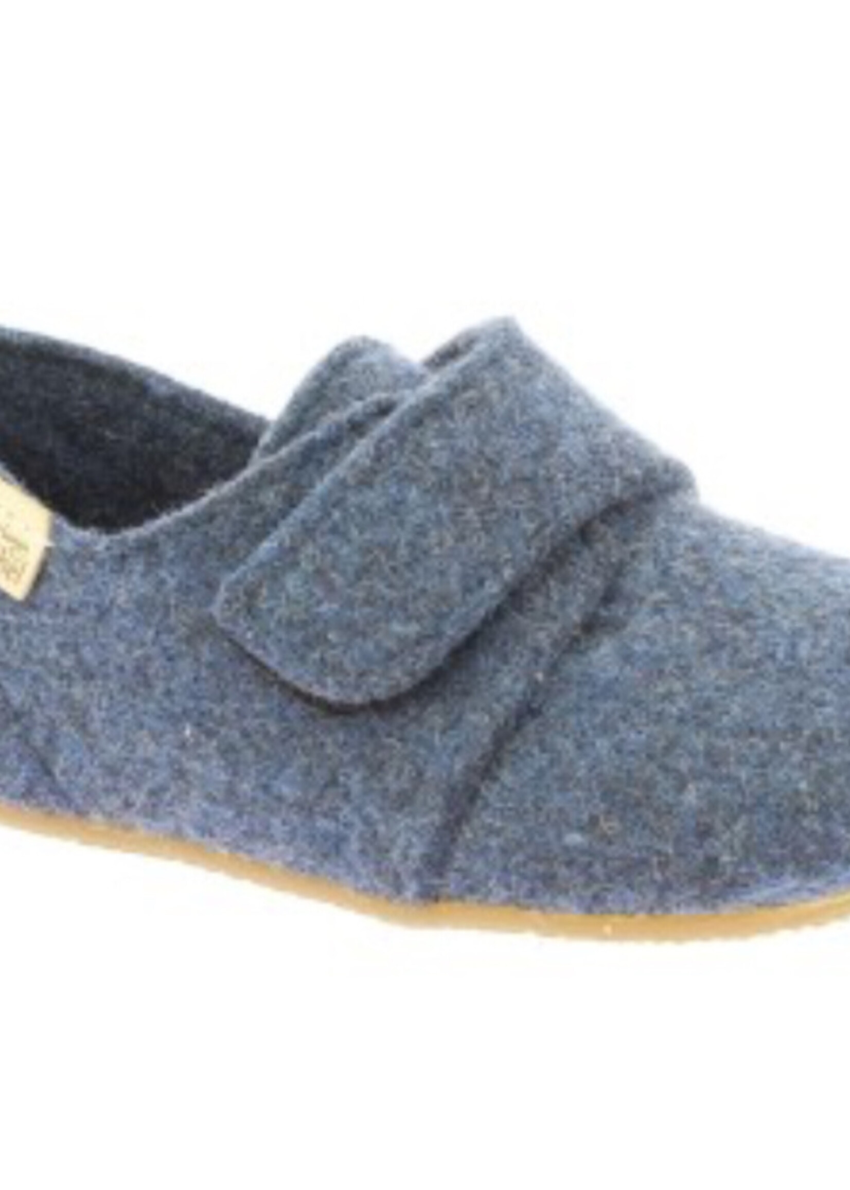 Kitzbuhel 4440 slipper uni recycled wool midnight navy