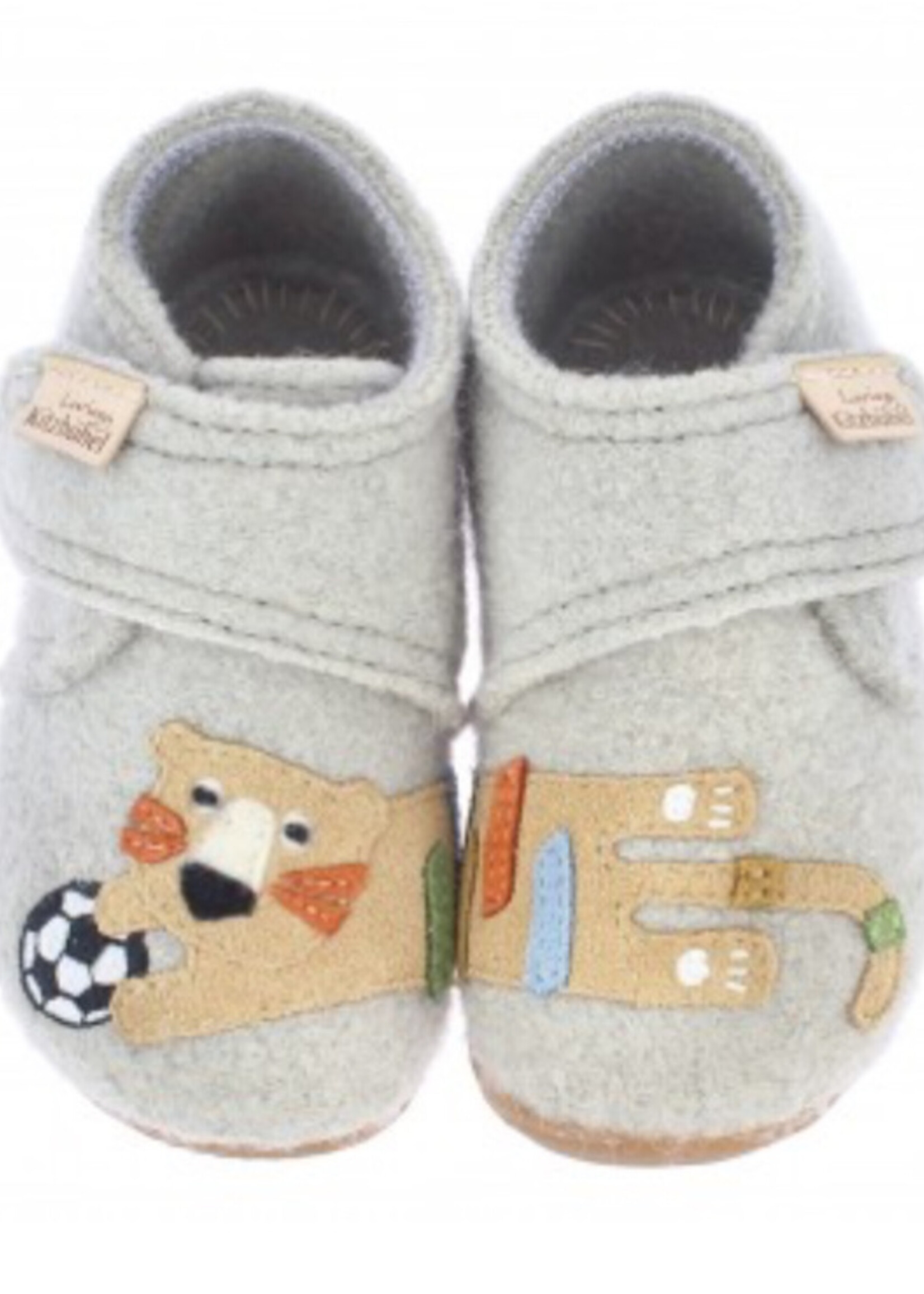 Kitzbuhel 4012 velcro tiger & ball grijs