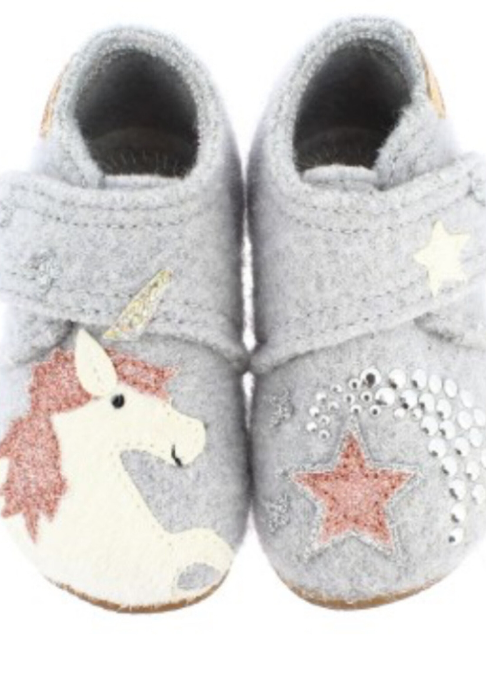 Kitzbuhel 3211 velcro unicorn lightgrey