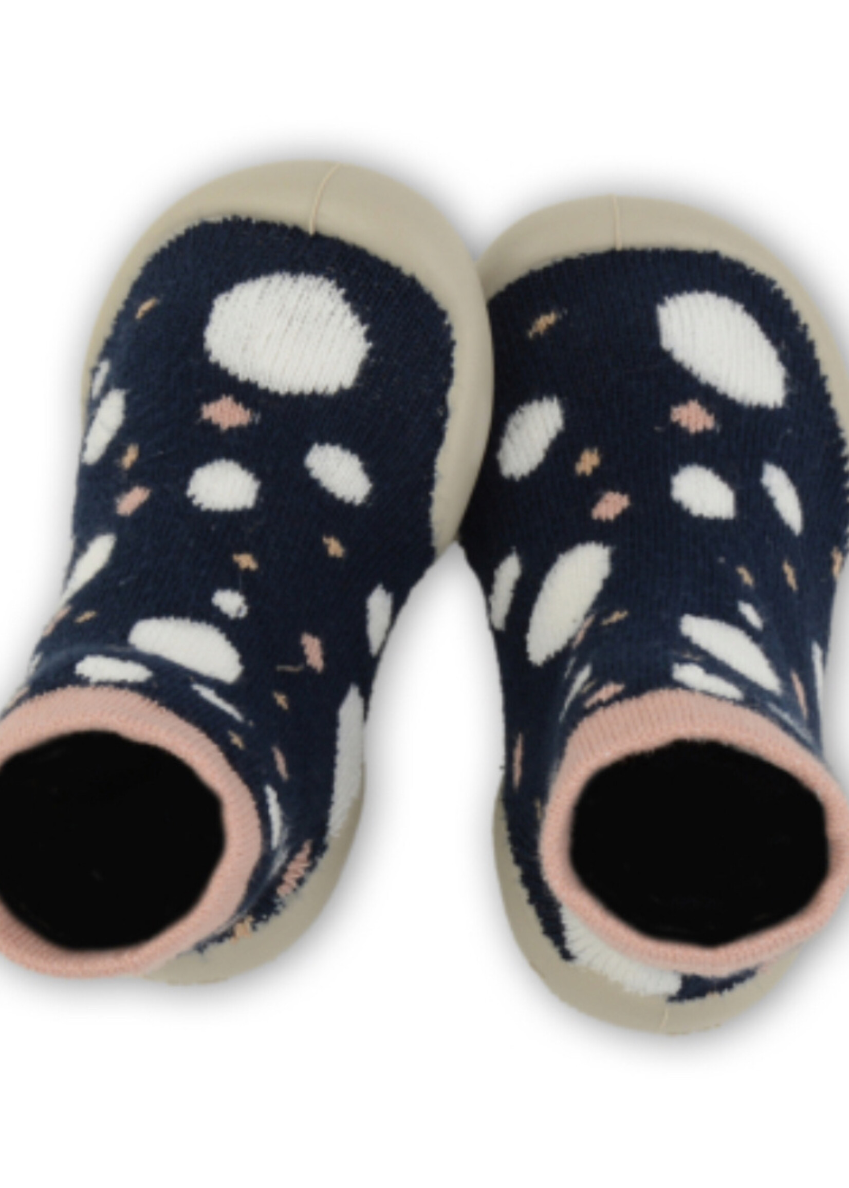 Collegien 453F Chaussons Pois ou Lune