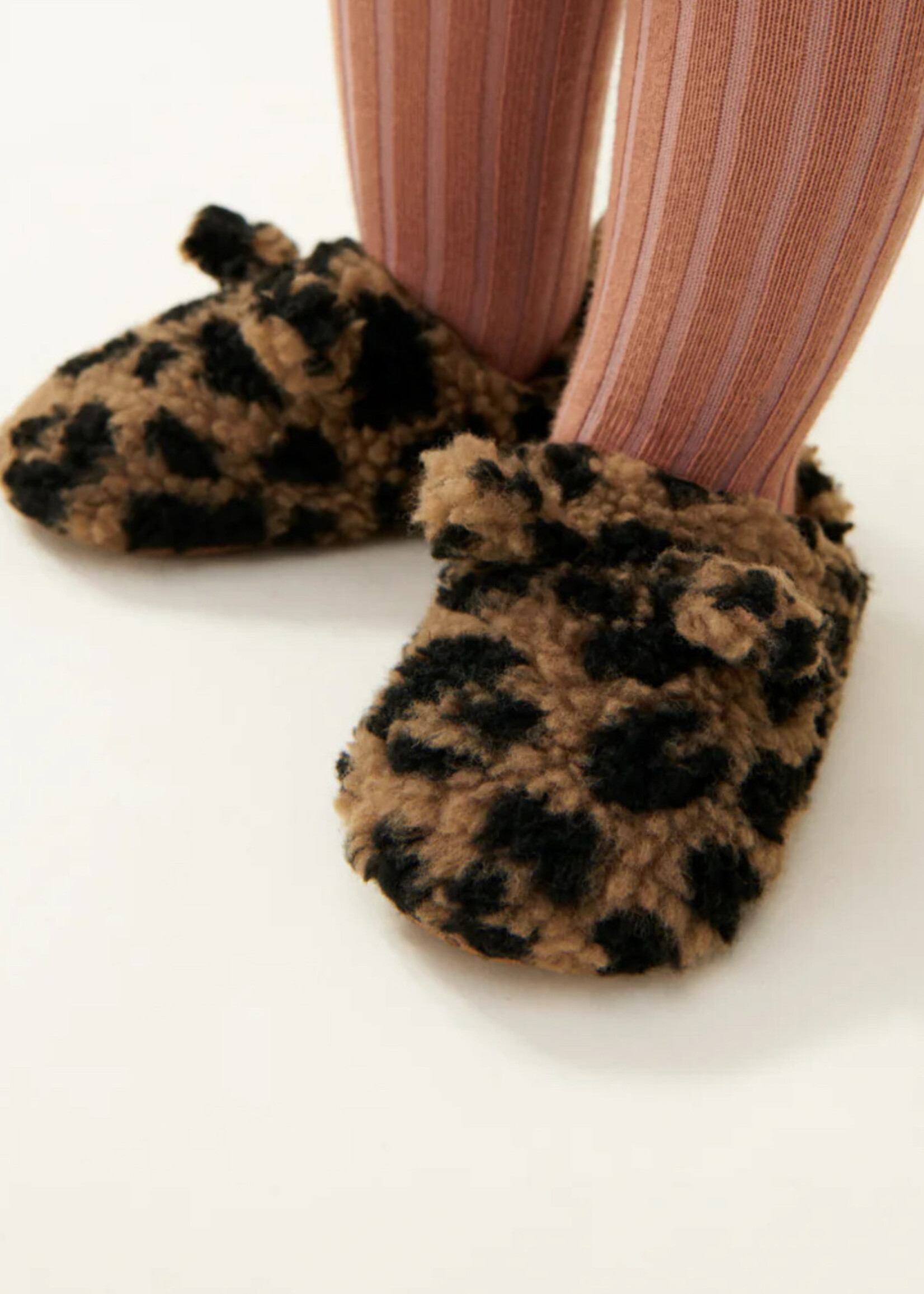 Liewood Maui Pile Slipper Mega leo/Oat mix
