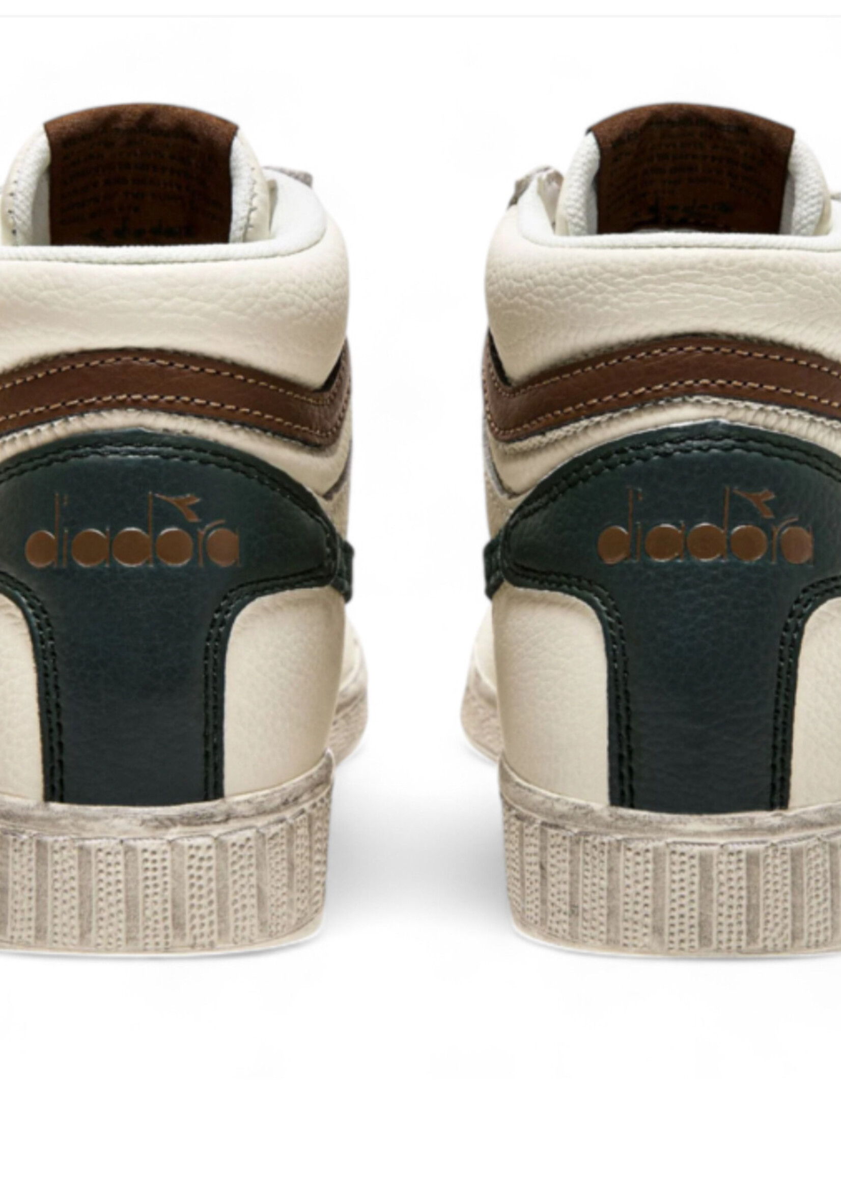 Diadora game L high waxed suede pop scarab