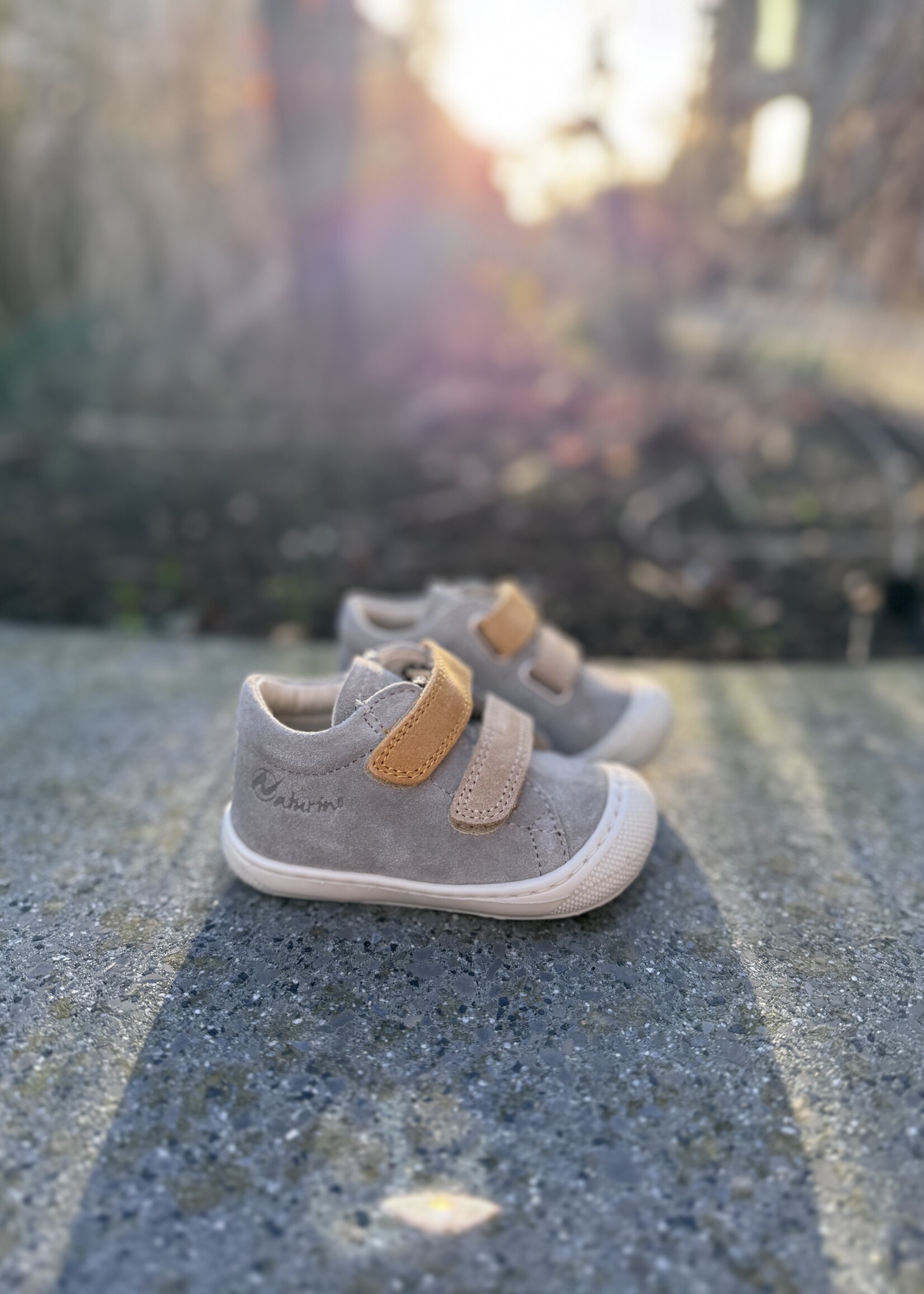 Naturino corkel suede taupe sand zucca