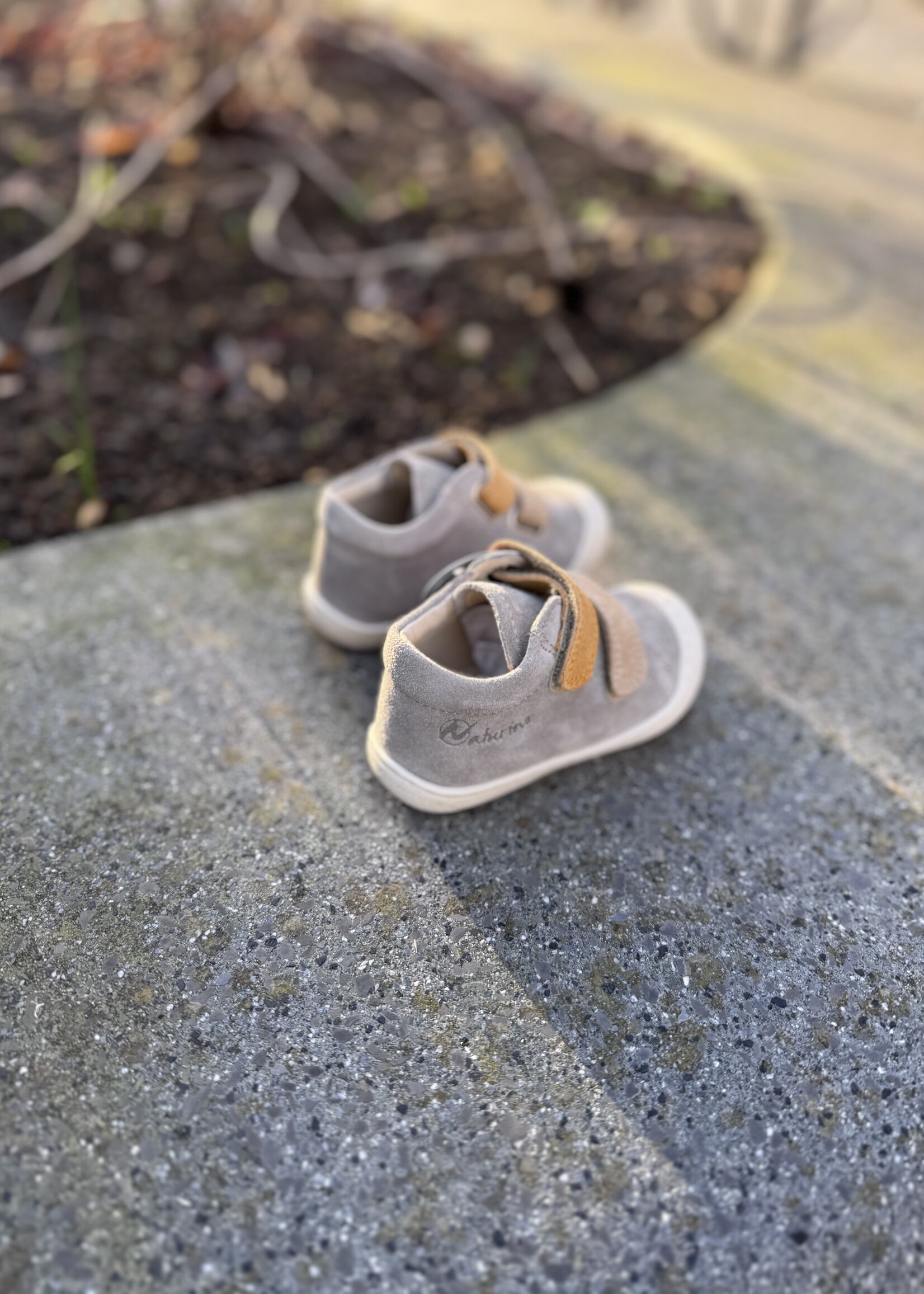 Naturino corkel suede taupe sand zucca