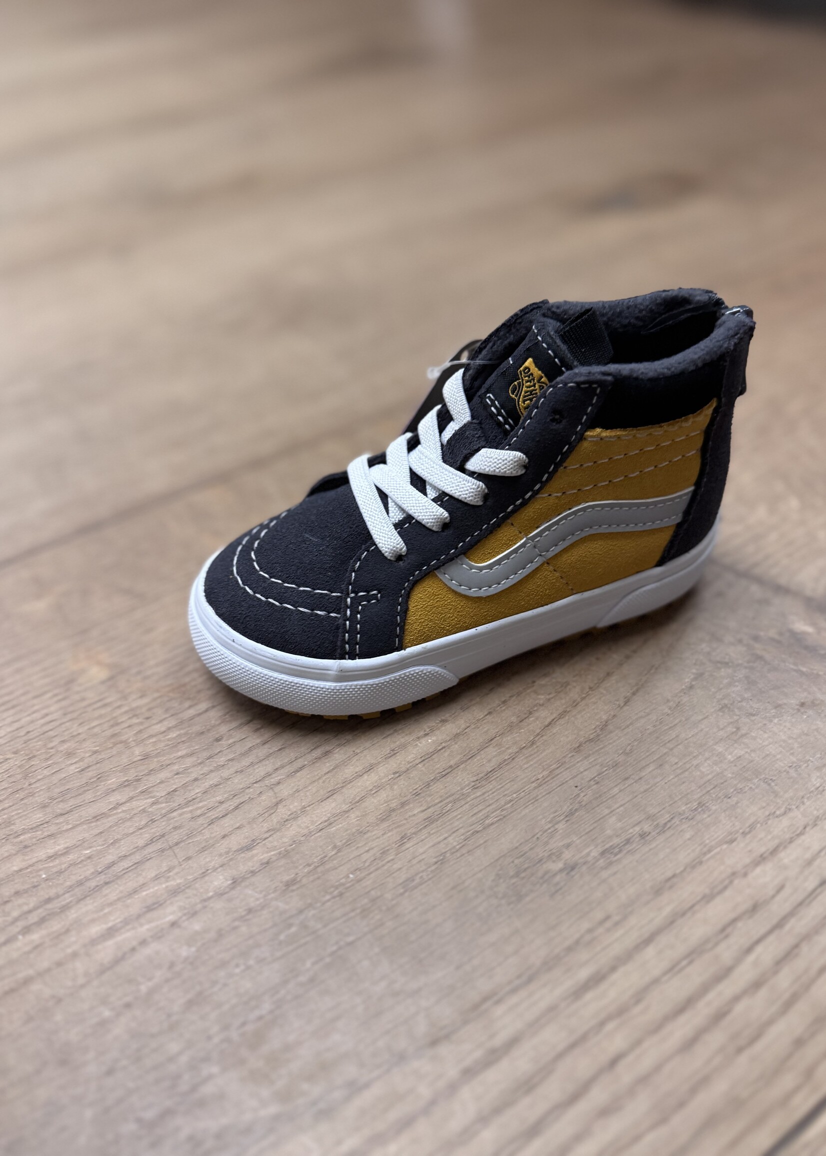 Vans UY SK8-Hi MTE-1 reflective sidestrp golden yellow black kids
