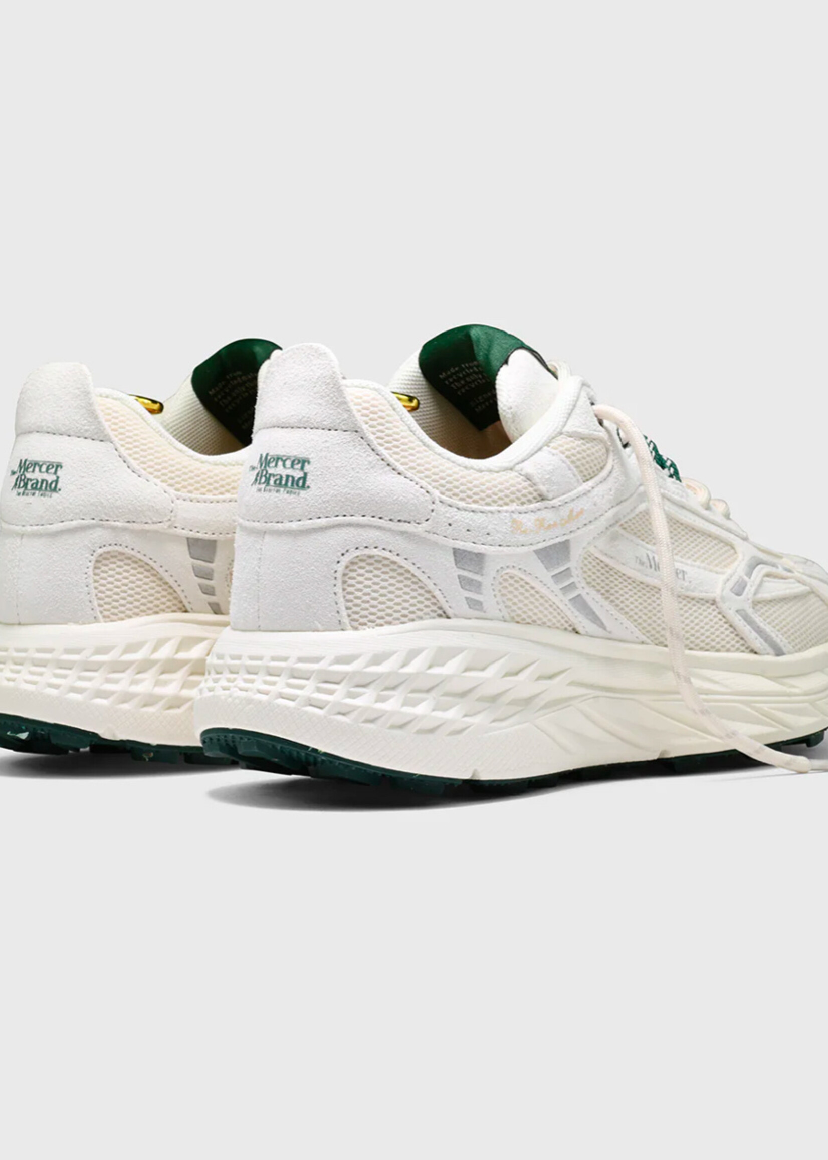 Mercer Re-Run Max suede white/green