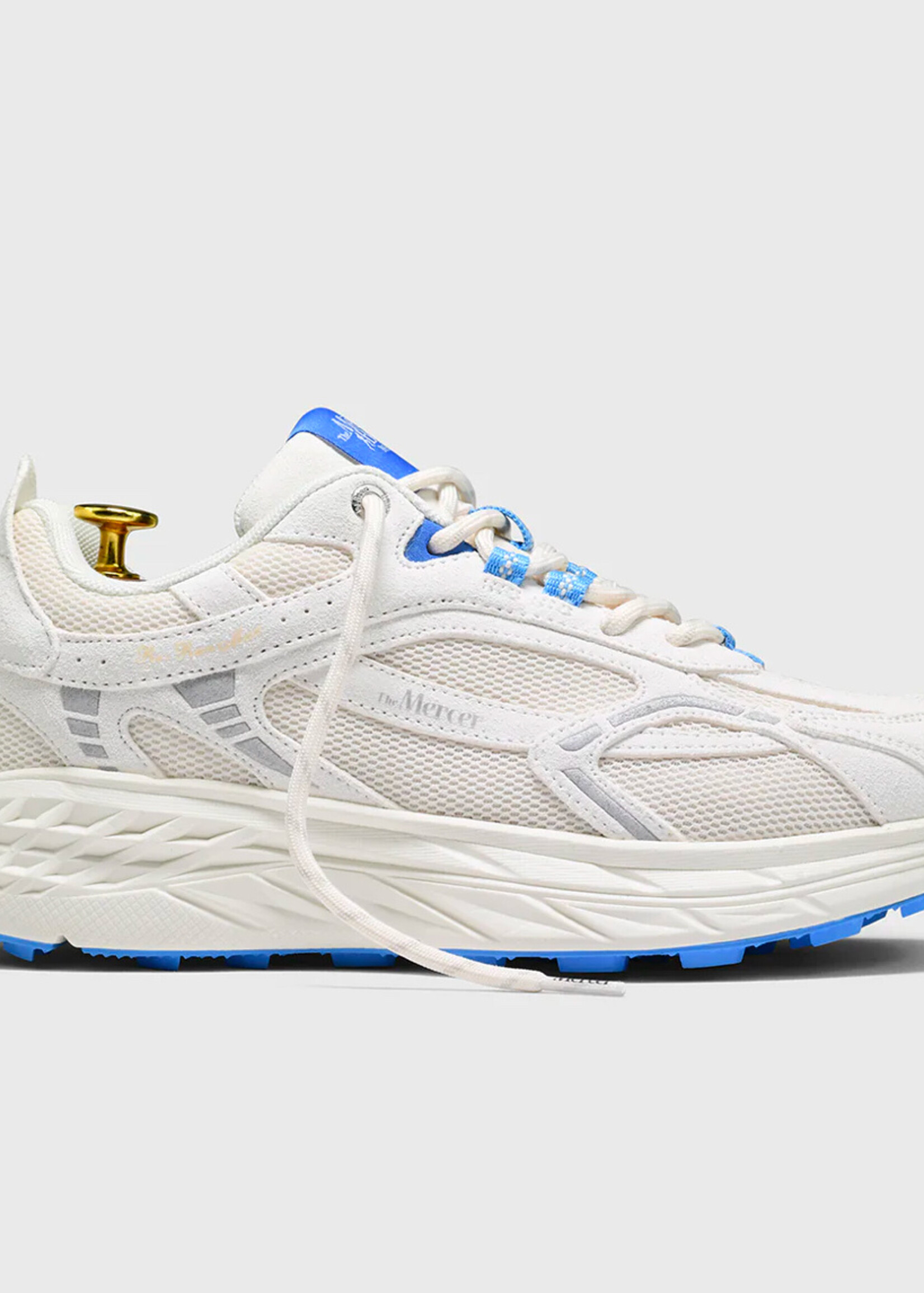 Mercer Re-Run Max suede white/blue