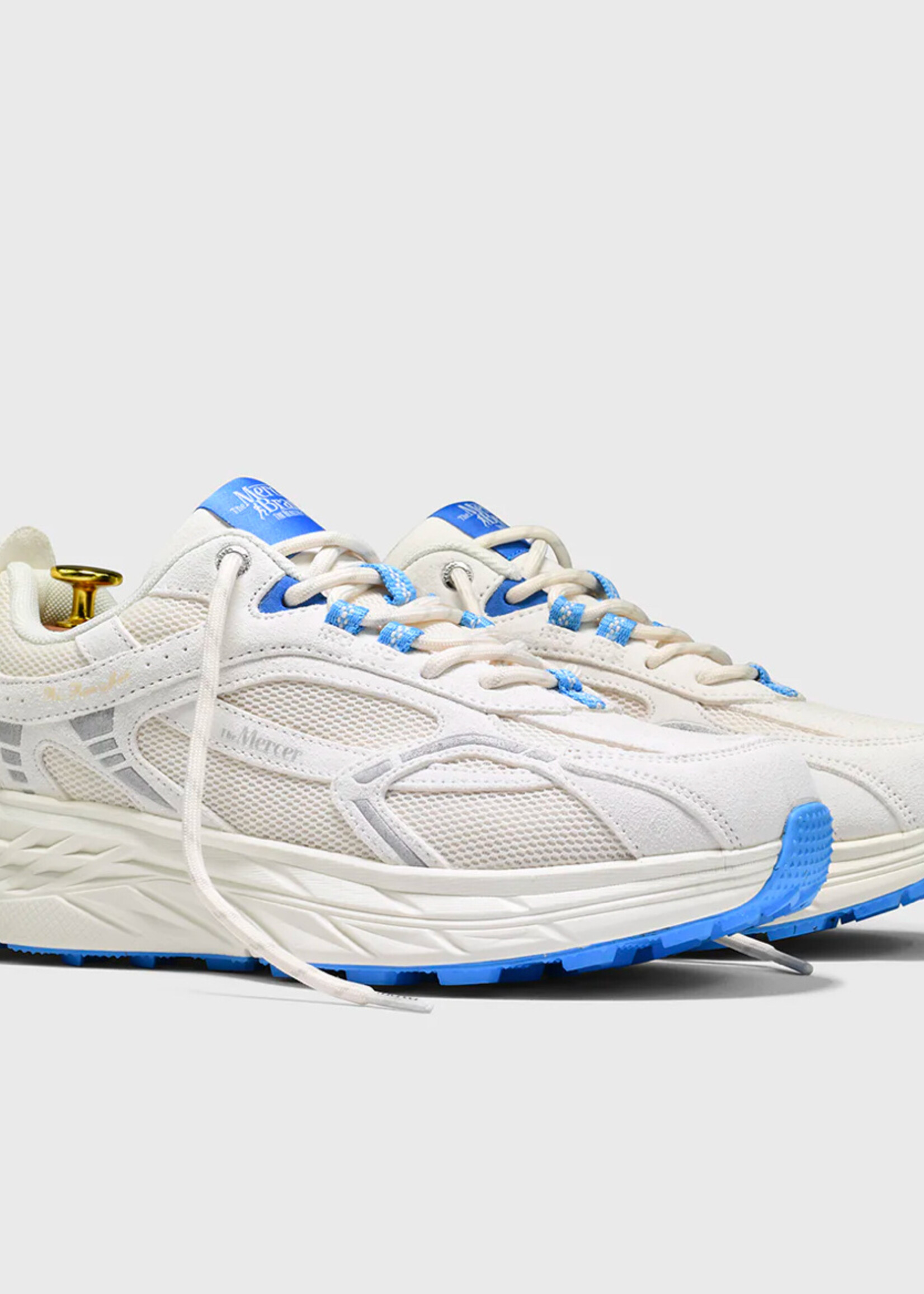 Mercer Re-Run Max suede white/blue