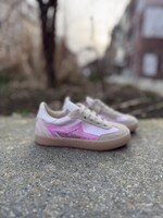 Bana & Co sneaker beige roze