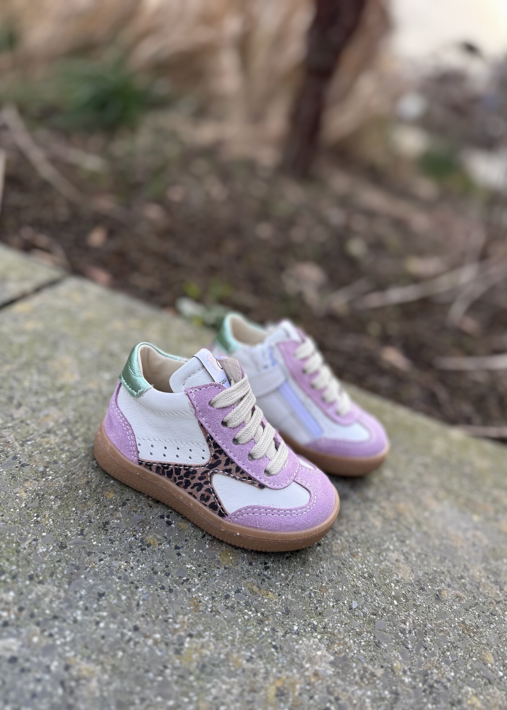 Bana & Co sneaker violet leopard