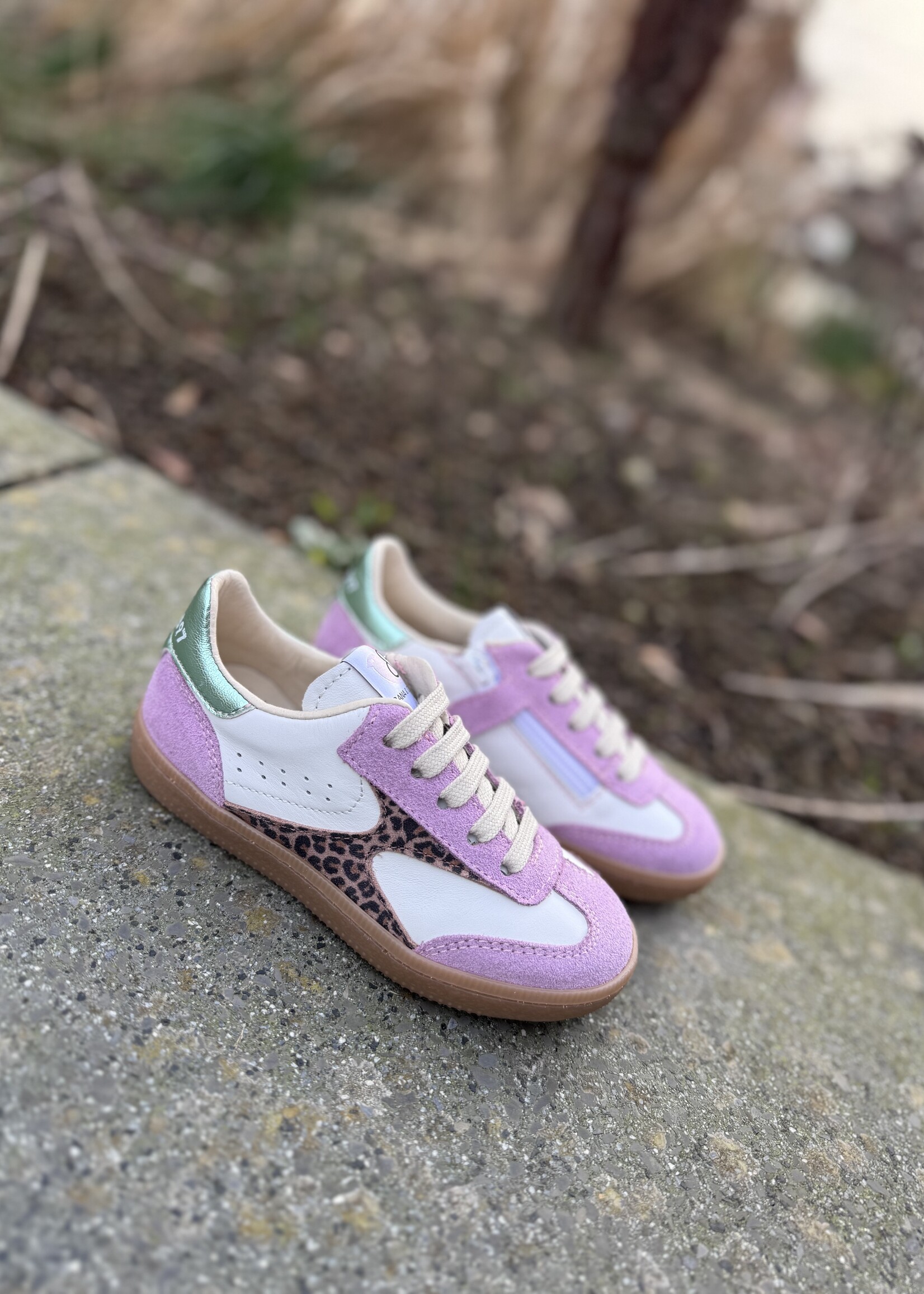 Bana & Co sneaker violet leopard