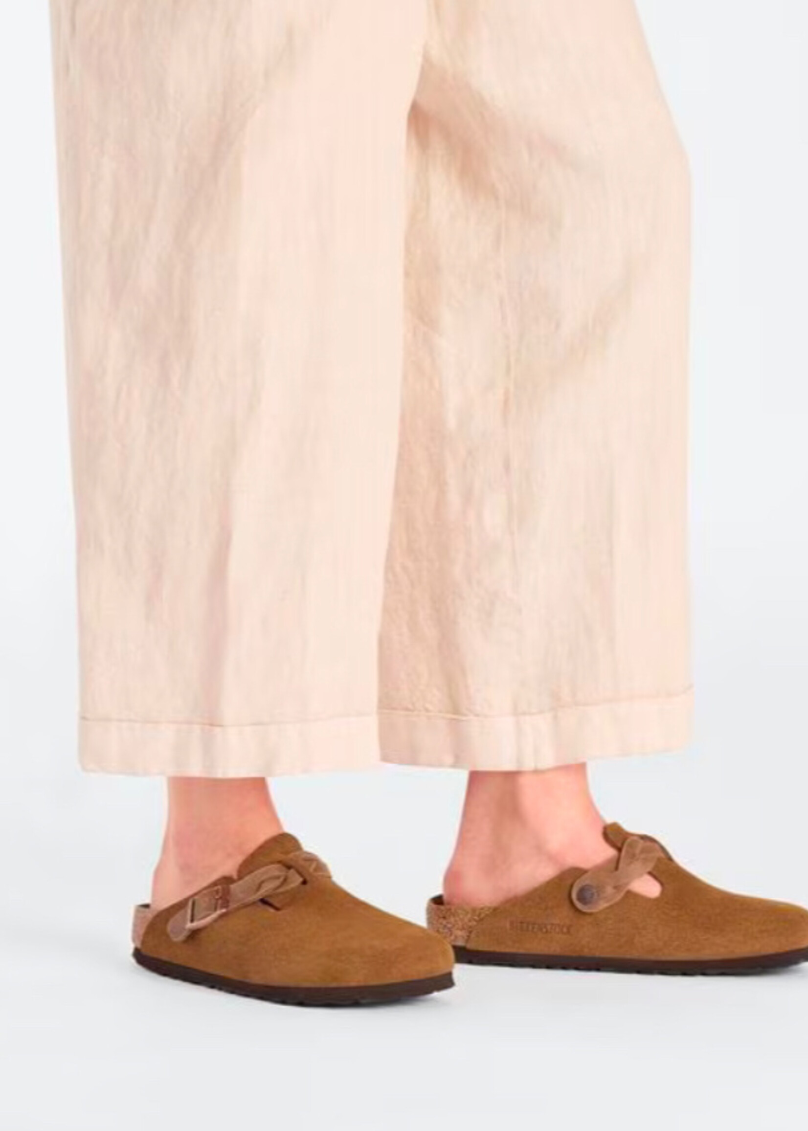 Birkenstock Boston braided leoi/leve mink