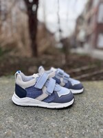 La Triboo 9172 sneaker blauw velcro