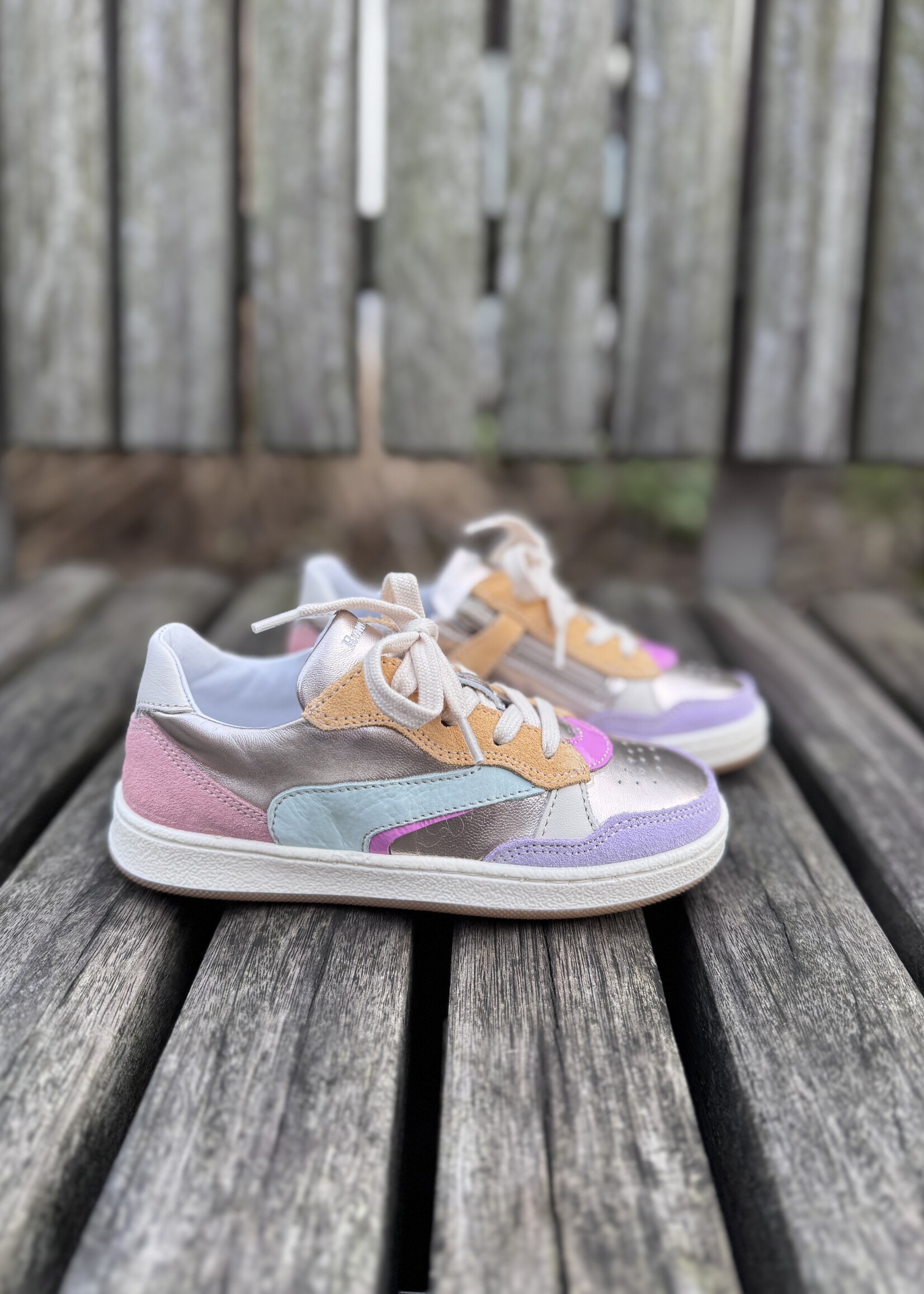Romagnoli 6635 sneaker laminato avorio