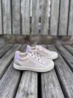Naturino Faluk zip lizard met / met pebbled /  naplak platinum