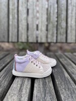 Falcotto Fabron lizard met / naplak platinum milk sage
