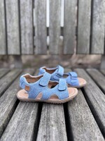 Naturino sky sandaal suede denim azure