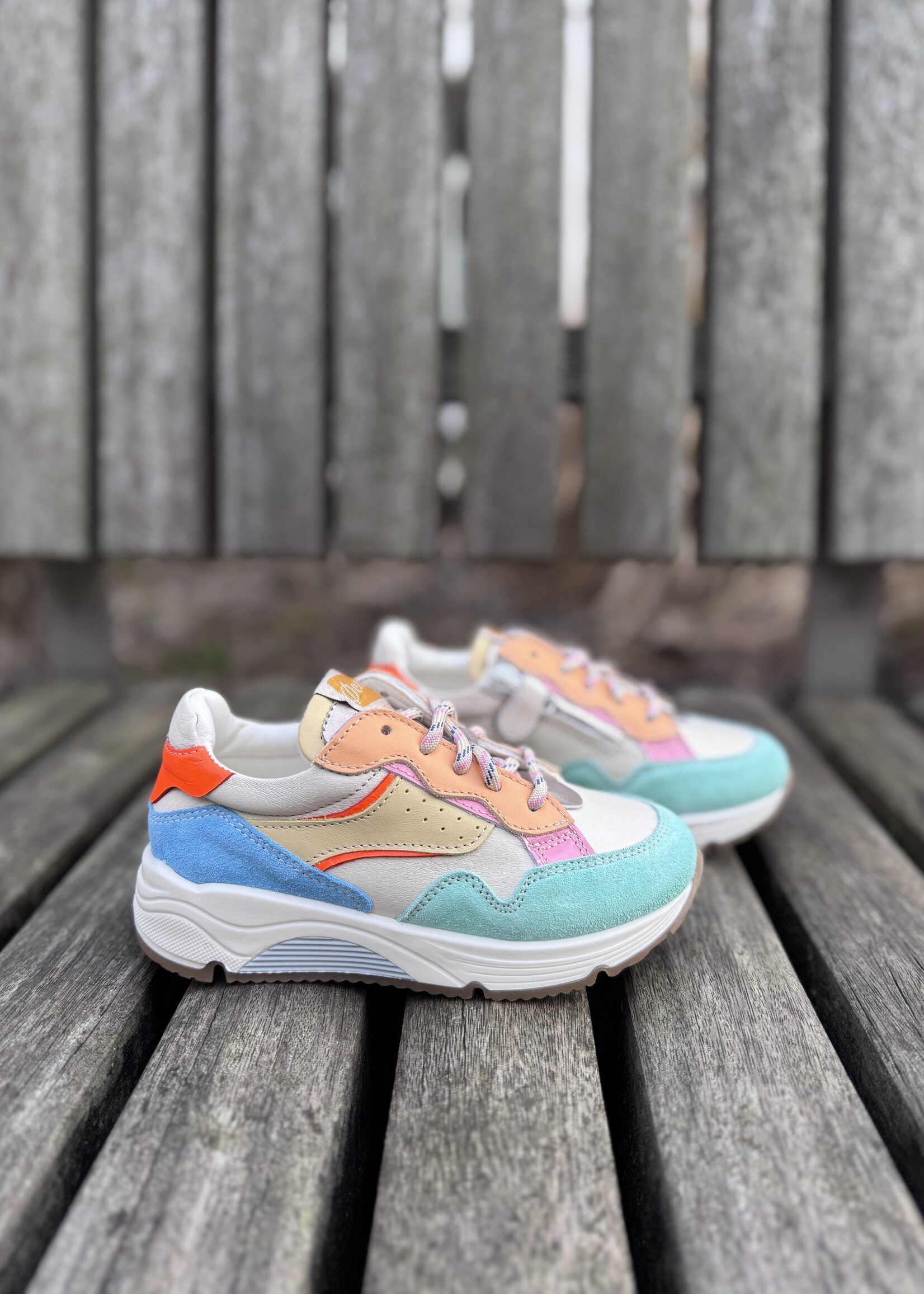 Ocra D365 sneaker pastelkleuren