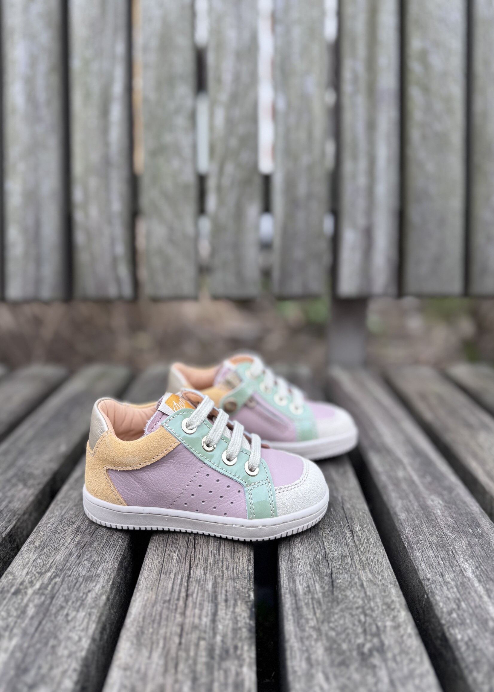 Ocra D076 eerst stapper lila groen