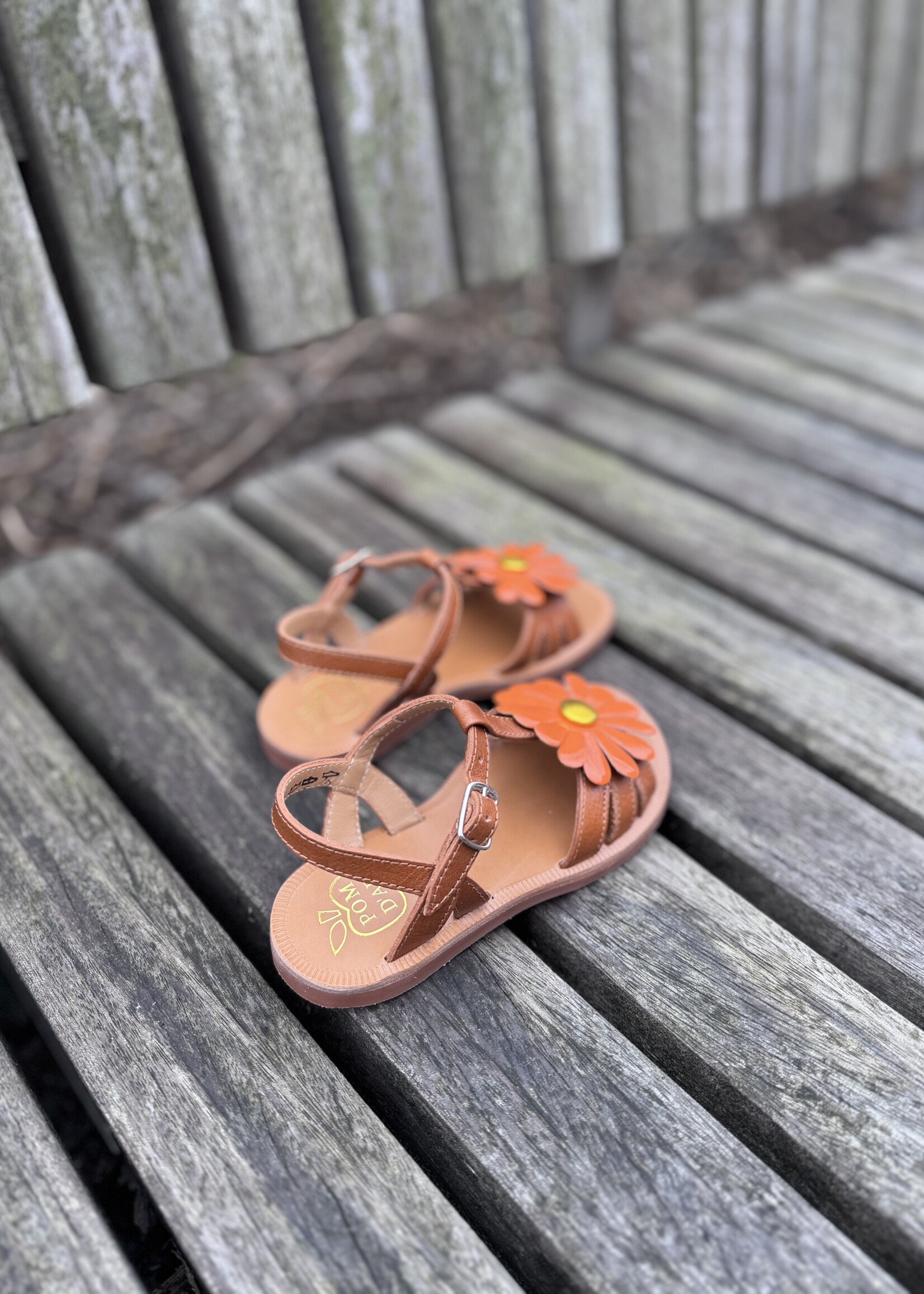 Pom d'api  plagette big flo vegetal camel