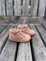 Pom d'api stand-up bottine nubuc camel