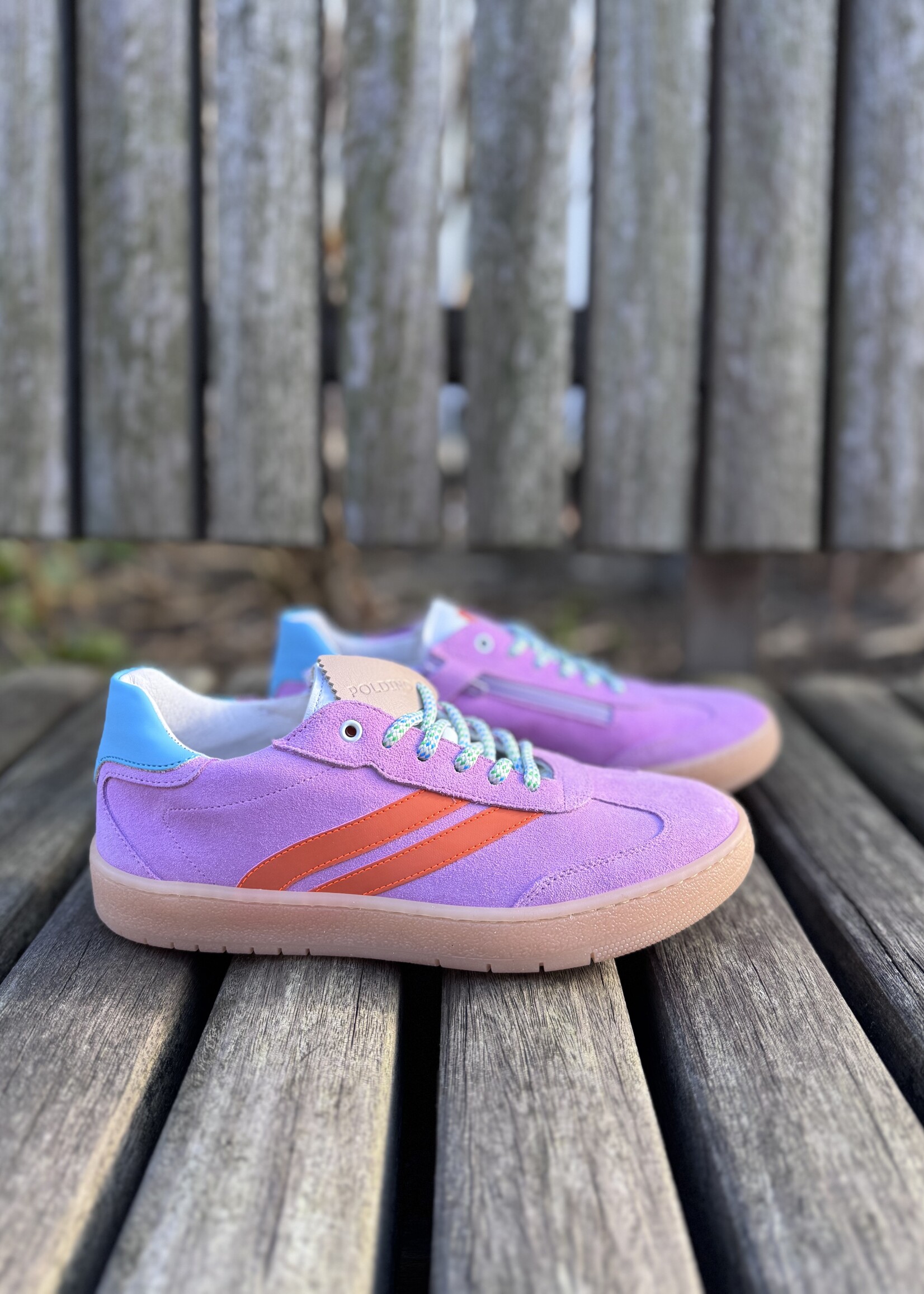 6534 sneaker smalto veter/rits
