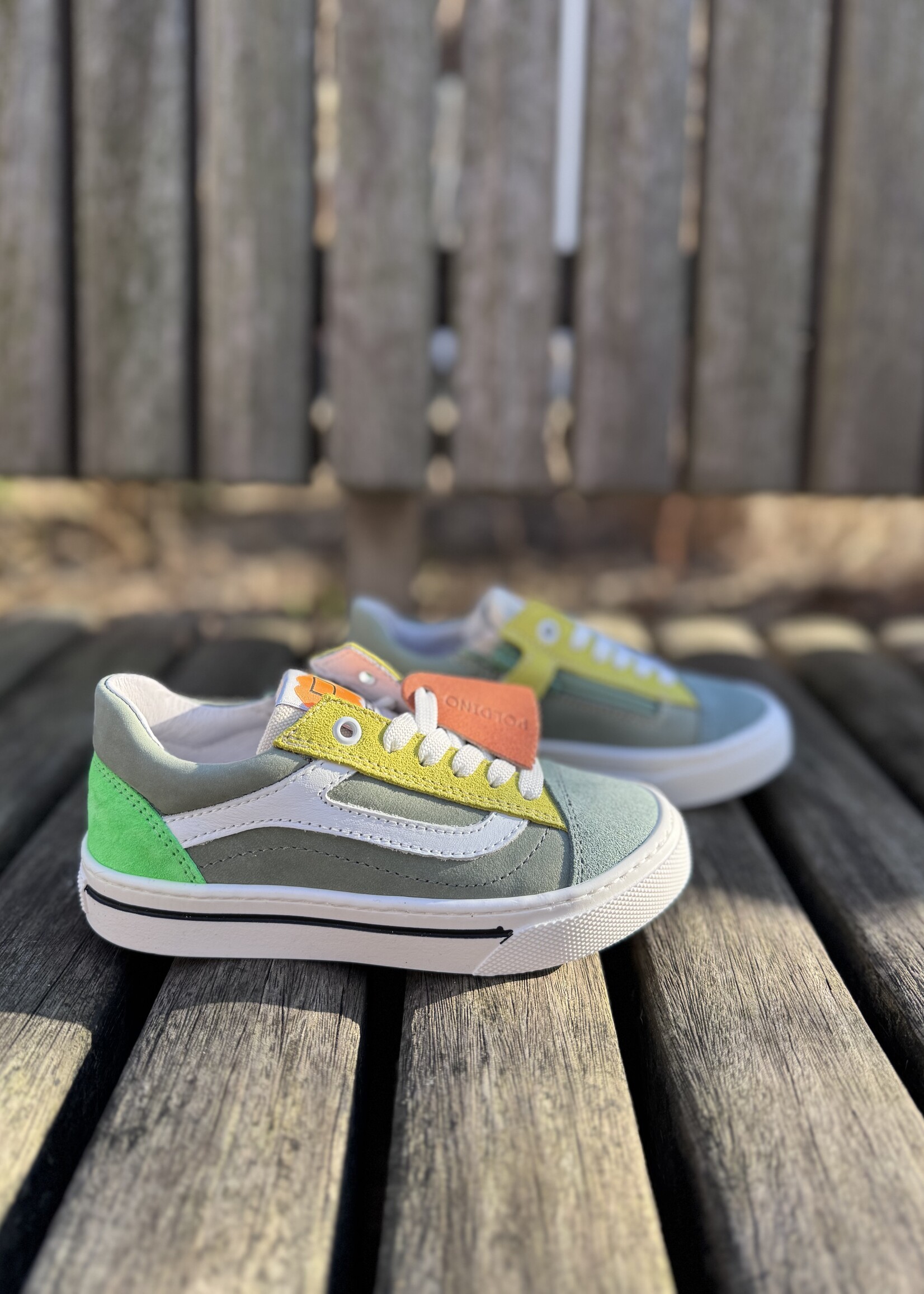 6723 sneaker sage groen