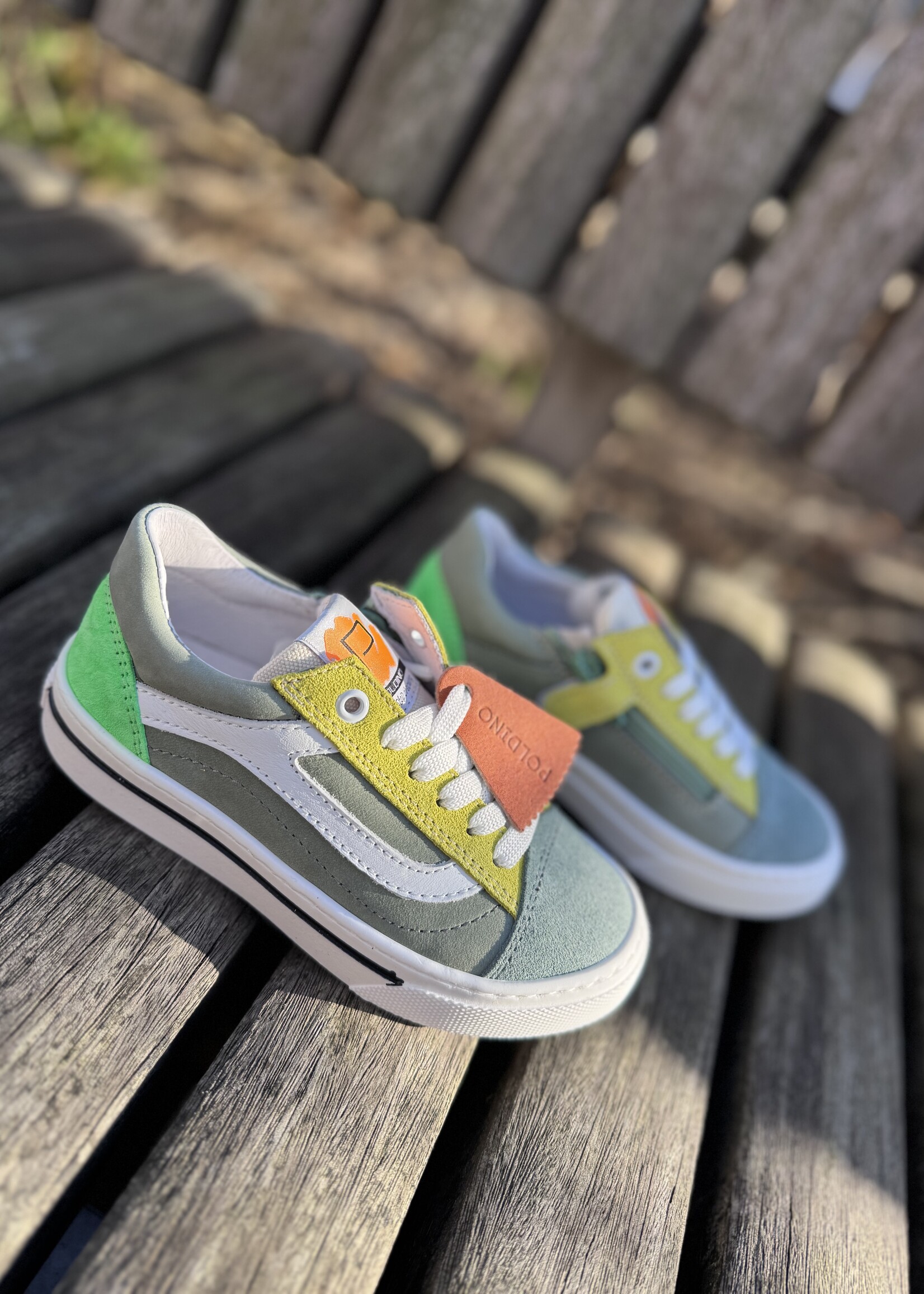 6723 sneaker sage groen