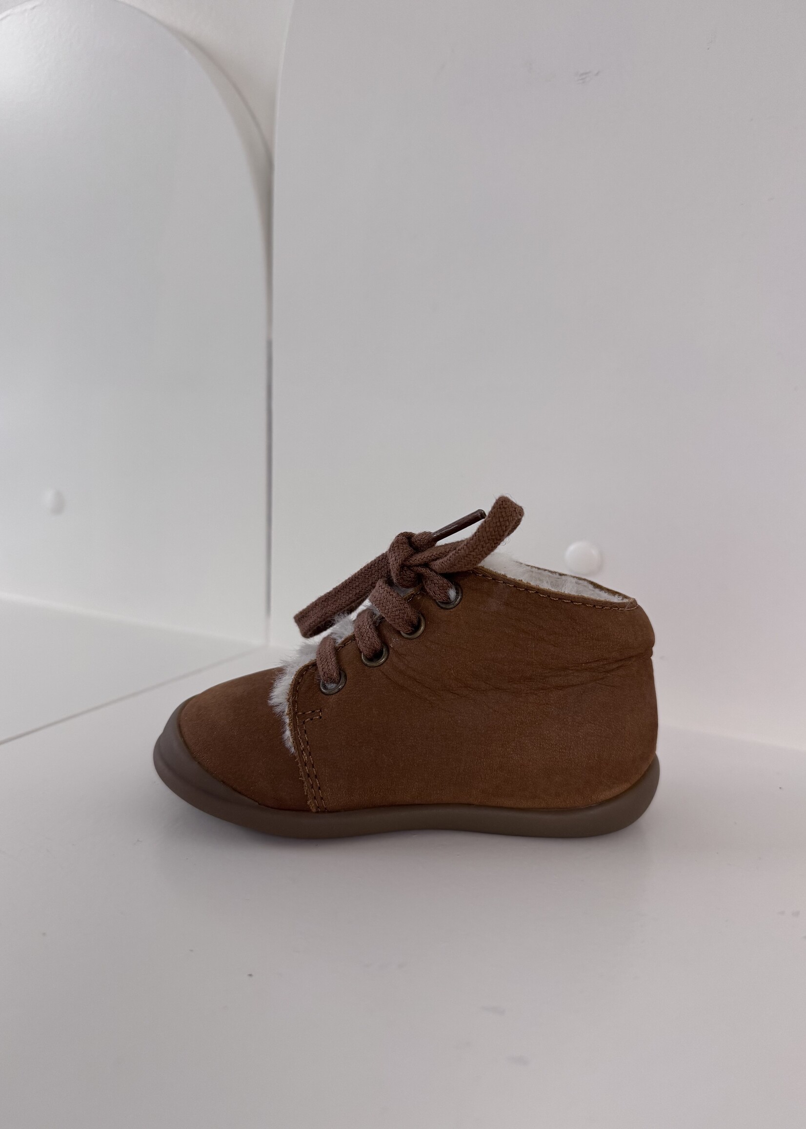 Pom d'api flex up bottine fur nubuk camel